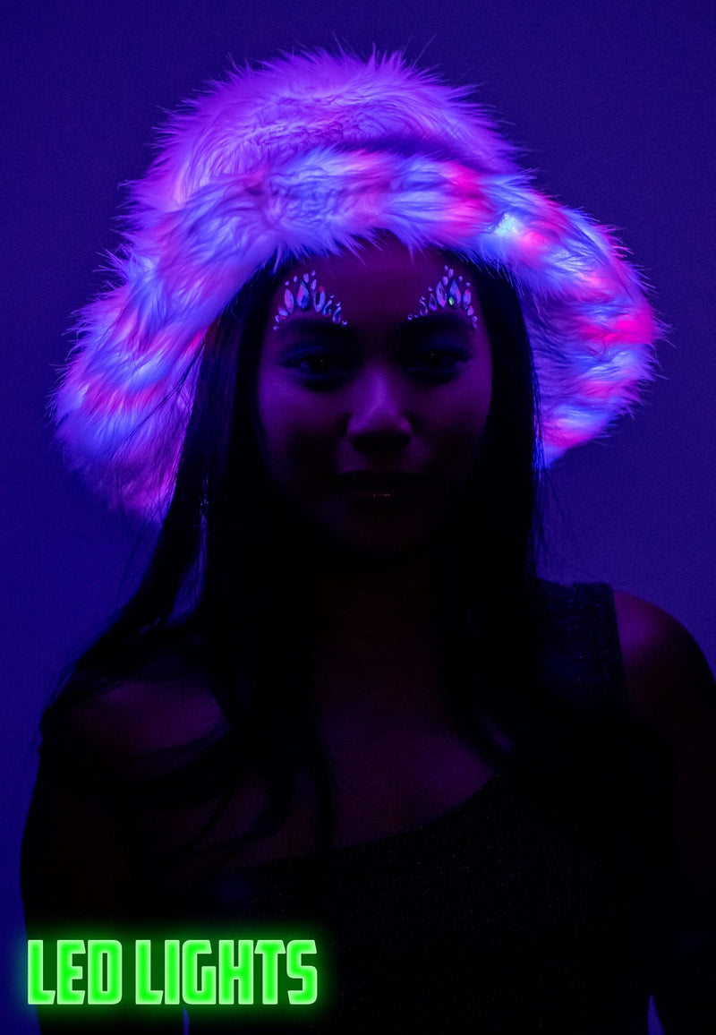 Furry LED Bucket Hat