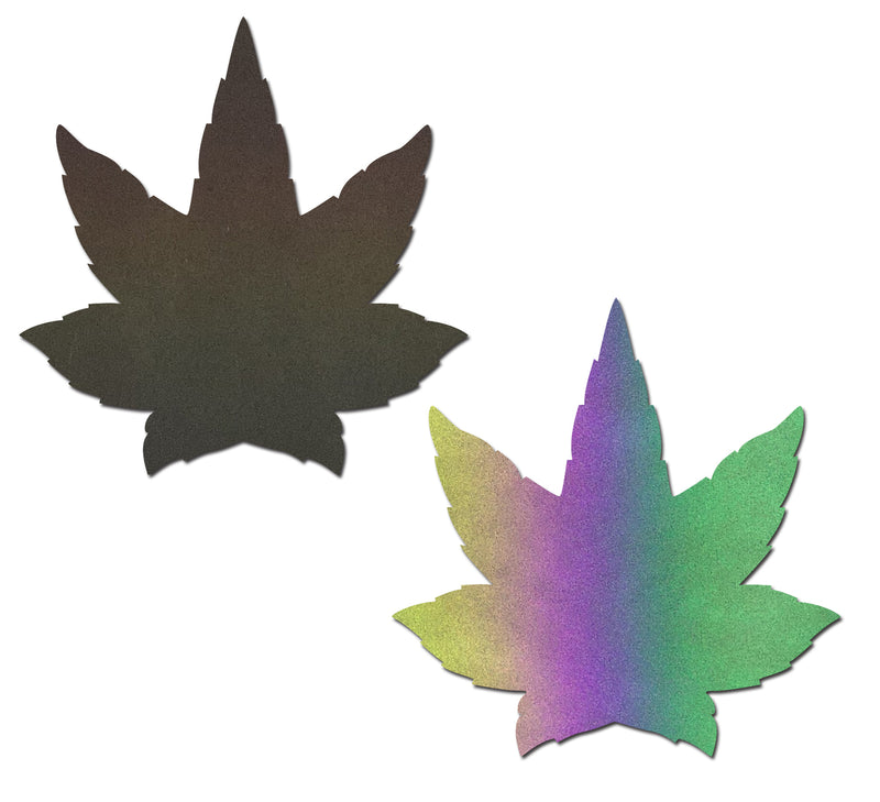Reflective Pot Leaf Pastease®